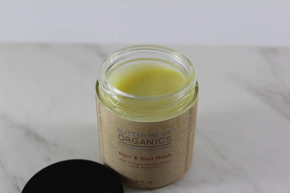 Butter Me Up Organics Hair & Nail Mask – Regrowth & Repair Treatment