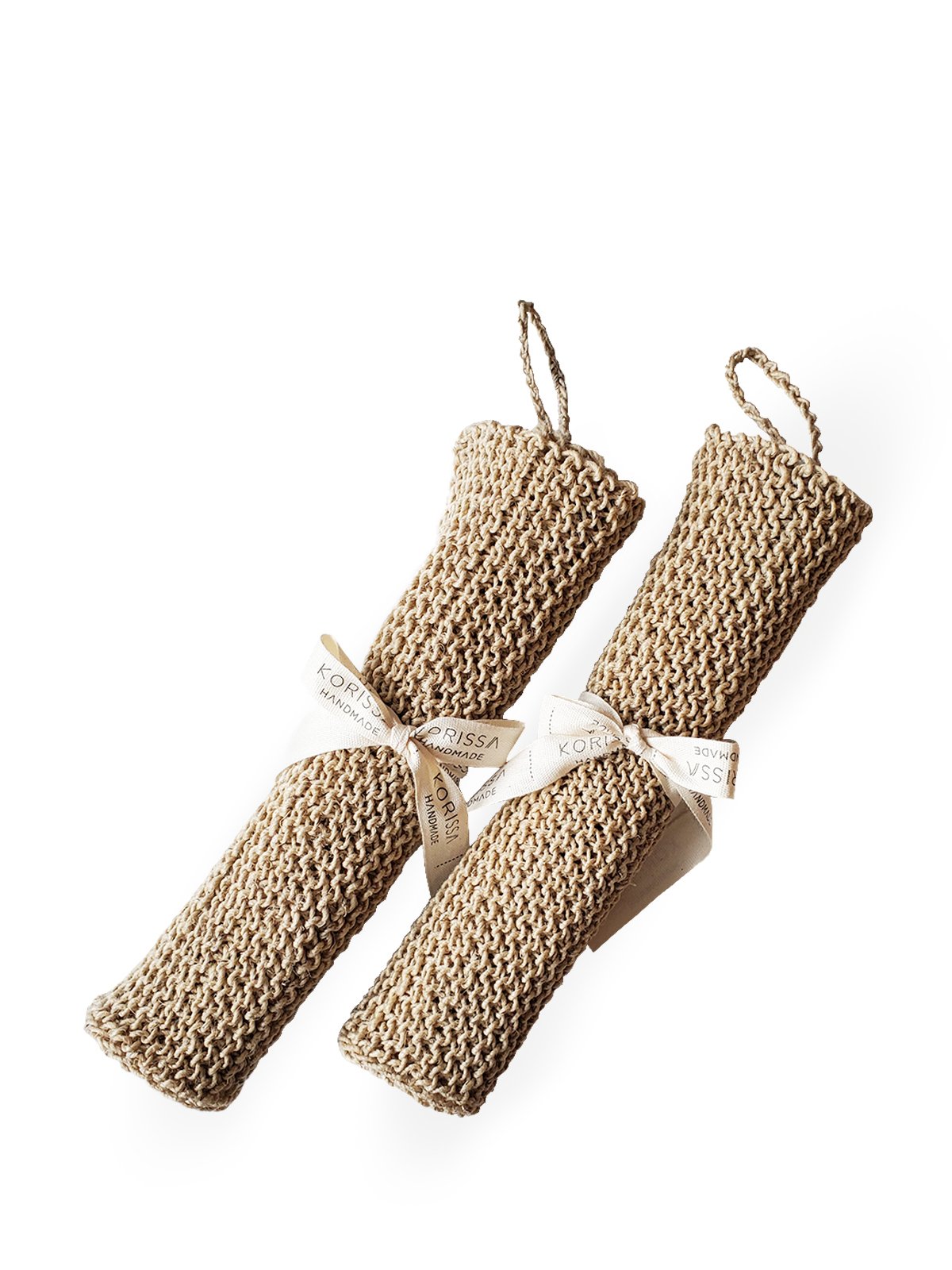 Handmade Exfoliating Body Wash Cloth – 100% Natural Jute Bath Scrubber