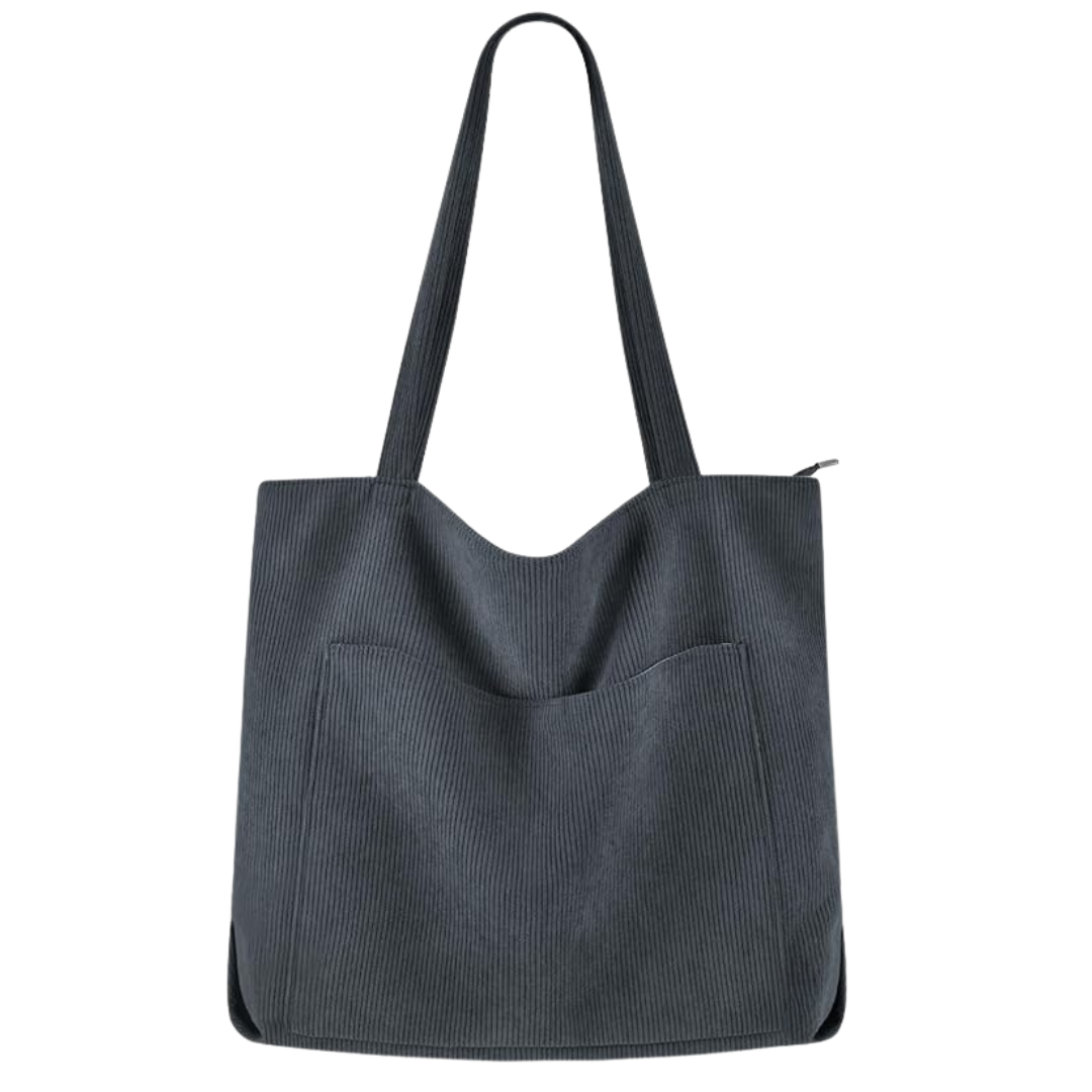 Stylish Corduroy Tote Bag - Perfect for Everyday Use