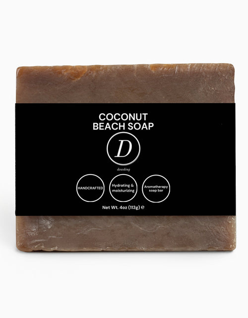 Load image into Gallery viewer, Coconut Beach Soap Bar | Natural &amp; Moisturizing Aromatherapy Soap
