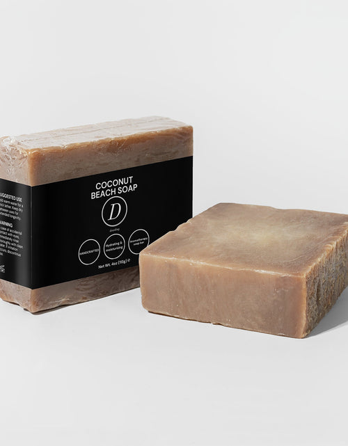 Load image into Gallery viewer, Coconut Beach Soap Bar | Natural &amp; Moisturizing Aromatherapy Soap
