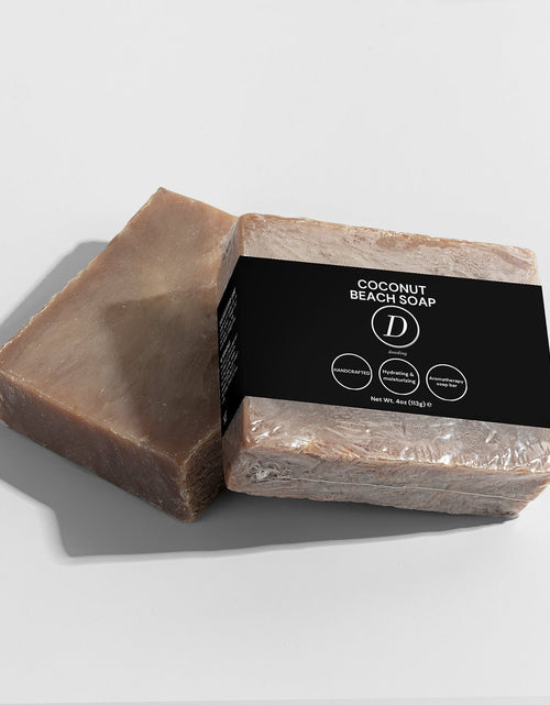 Load image into Gallery viewer, Coconut Beach Soap Bar | Natural &amp; Moisturizing Aromatherapy Soap
