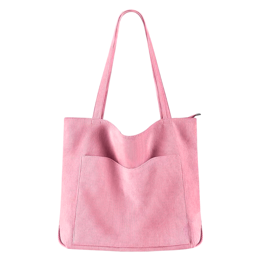 Stylish Corduroy Tote Bag - Perfect for Everyday Use