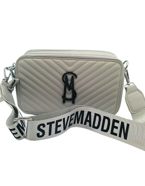 Load image into Gallery viewer, Stylish Quilted Crossbody Bag with Adjustable Steve Madden Inspired Strap
