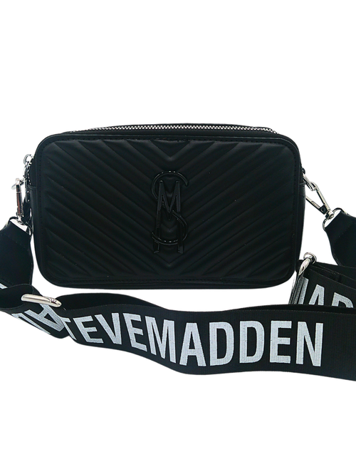 Load image into Gallery viewer, Stylish Quilted Crossbody Bag with Adjustable Steve Madden Inspired Strap
