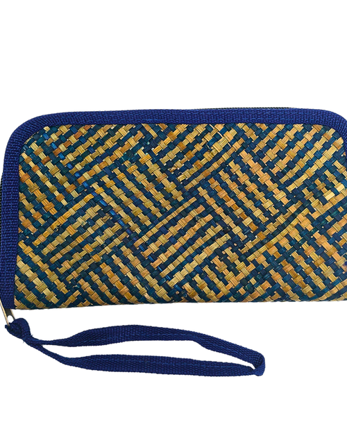 Load image into Gallery viewer, Handwoven Buri Wallet Purse | Eco-Friendly Straw Clutch
