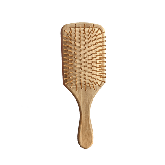 Natural Bamboo Paddle Hair Brush – Eco-Friendly