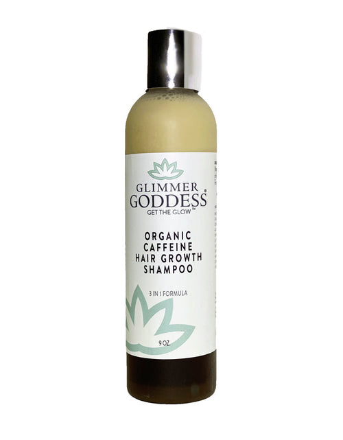 Load image into Gallery viewer, Glimmer Goddess Organic Caffeine Hair Growth Shampoo
