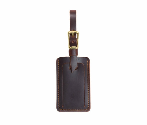 Premium Leather Luggage Tags | Durable Leather in Multiple Colors