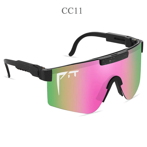 Futuristic Sports Shield Sunglasses for Men & Women - UV Protection