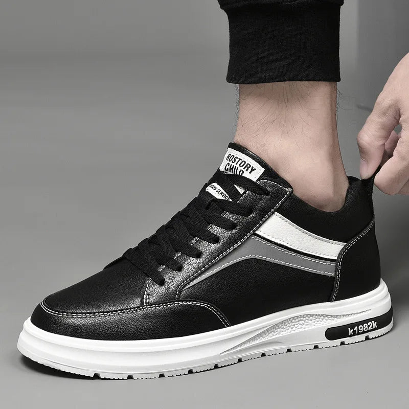 Men's Adjustable Height Increasing Sneakers - 6cm, 8cm, 10cm Lift