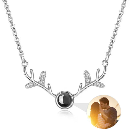 Load image into Gallery viewer, Customized Photo Projection Necklace Fashionable Women&#39;s Jewelry New
