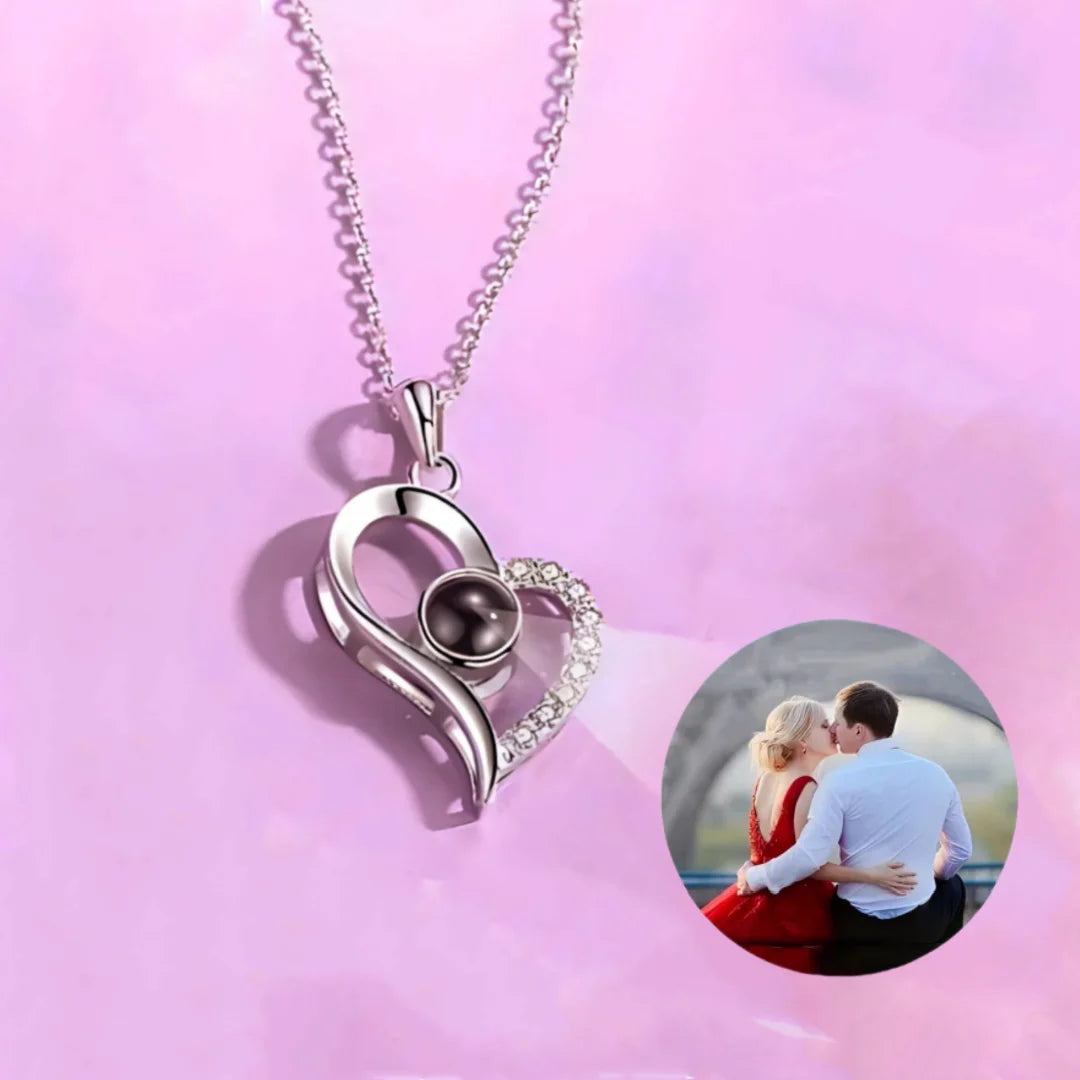 Customized Photo Projection Necklace Fashionable Women's Jewelry New