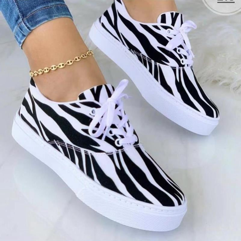 Fashion Graffiti Women Sneakers Trainers Shoes