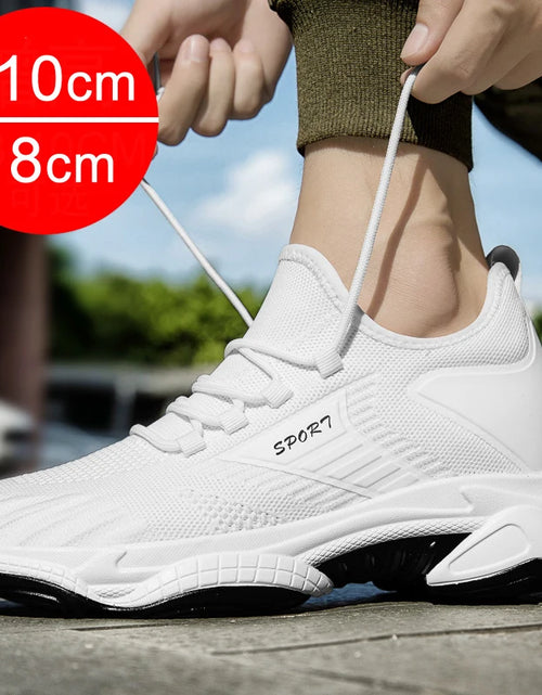 Load image into Gallery viewer, Men&#39;s Height Increasing Sneakers - Lightweight with 8cm &amp; 10cm Lift
