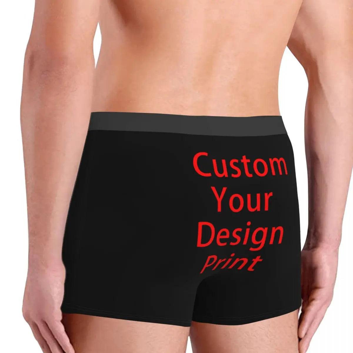 Custom Your Design Underwear Male Print Customized Customized Logo