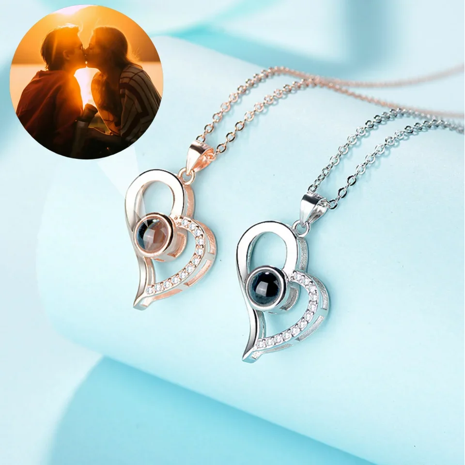 Customized Photo Projection Necklace Fashionable Women's Jewelry New