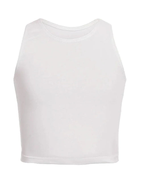 Load image into Gallery viewer, Short Sleeveless T-shirt Women Summer Show Belly Button Vest 3D Print
