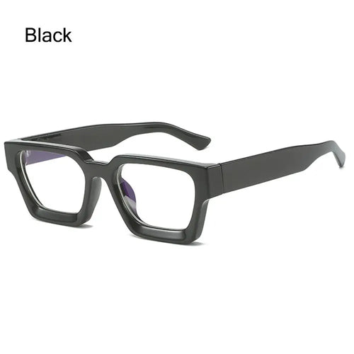 Oversized Square Fashion Glasses for Women - Clear Lens Eyewear