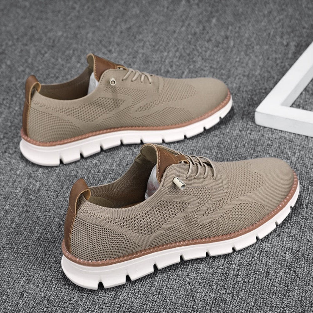 Men's Lightweight Knit Oxford Sneakers - Breathable