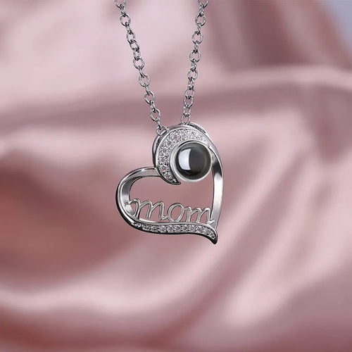 Load image into Gallery viewer, Customized Photo Projection Necklace Fashionable Women&#39;s Jewelry New
