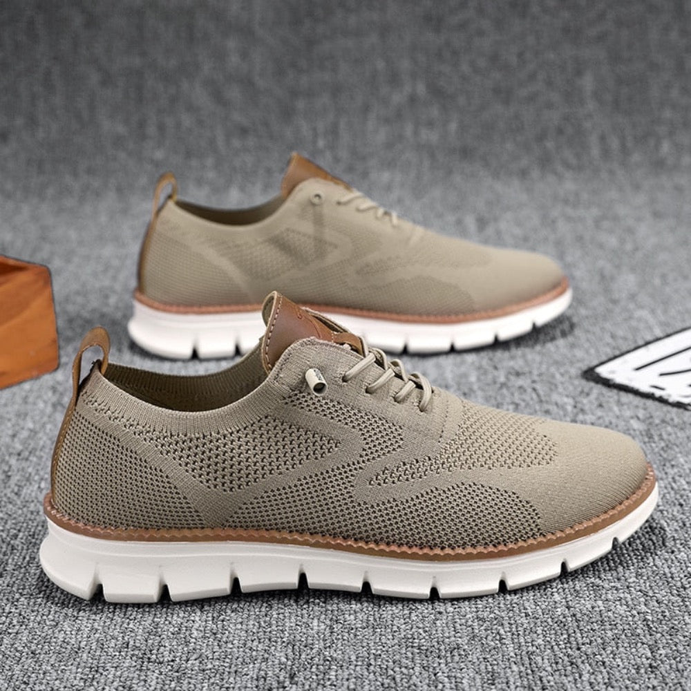 Men's Lightweight Knit Oxford Sneakers - Breathable