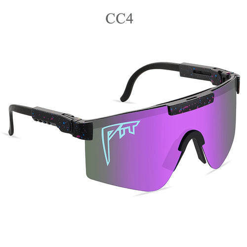 Futuristic Sports Shield Sunglasses for Men & Women - UV Protection