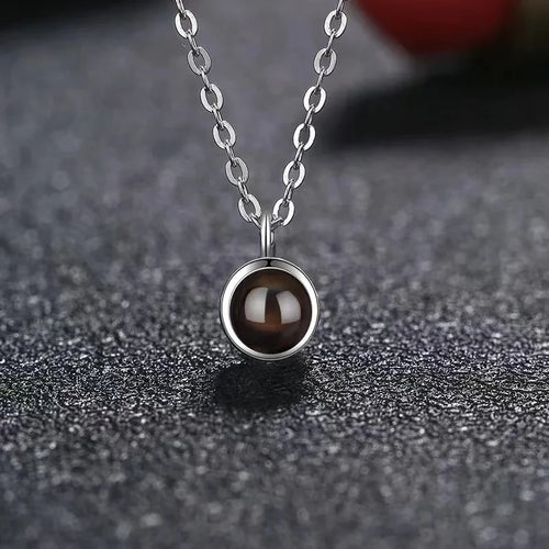 Load image into Gallery viewer, Customized Photo Projection Necklace Fashionable Women&#39;s Jewelry New
