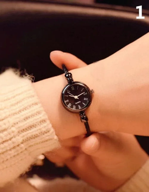 Load image into Gallery viewer, Elegant Roman Numeral Vintage Bangle Quartz Watch for Women
