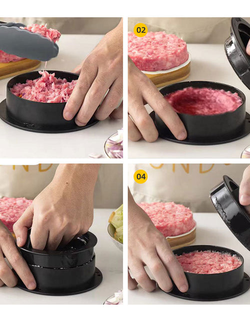 Load image into Gallery viewer, Burger Press Patty Maker Set | Non-Stick Hamburger Mold with Two Sizes
