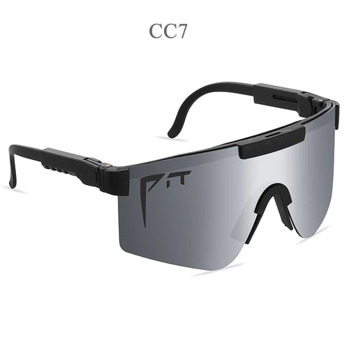 Futuristic Sports Shield Sunglasses for Men & Women - UV Protection