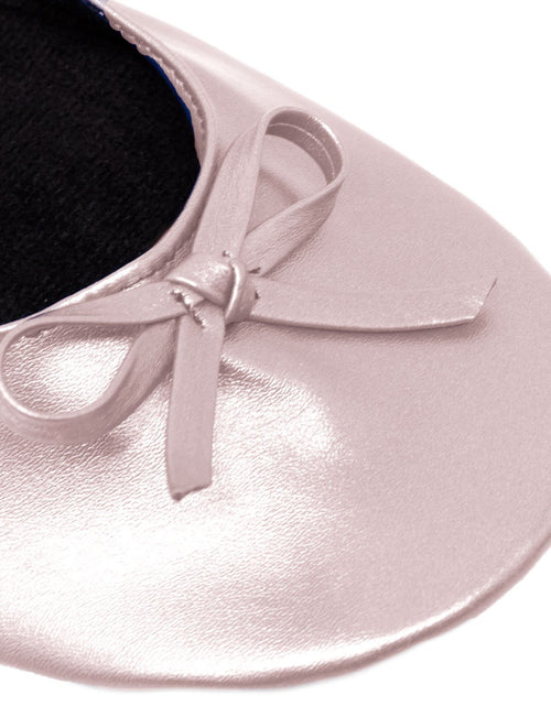 Load image into Gallery viewer, Women&#39;s Satin Ballet Flats with Bow | Slip-On Ballerina Shoes
