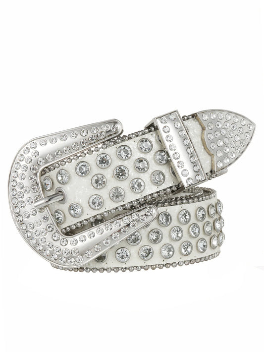 Women's Western Rhinestone Embellished Belt - Cowboy Belt