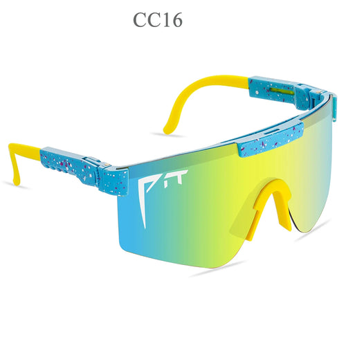 Futuristic Sports Shield Sunglasses for Men & Women - UV Protection