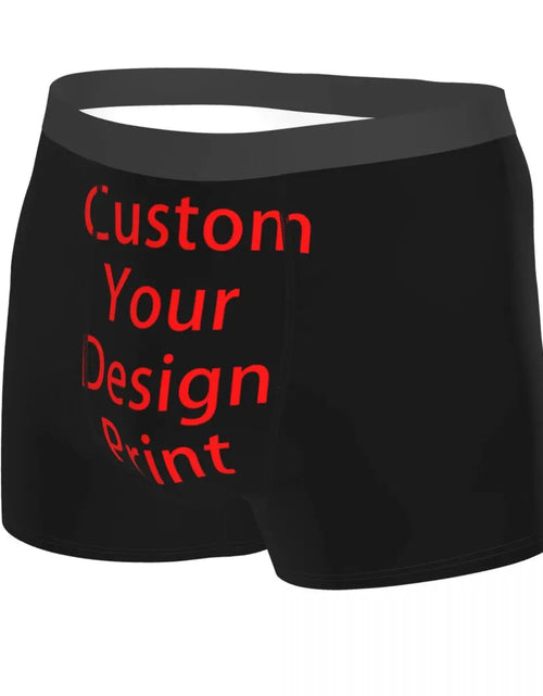 Load image into Gallery viewer, Custom Your Design Underwear Male Print Customized Customized Logo
