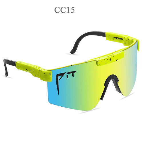 Futuristic Sports Shield Sunglasses for Men & Women - UV Protection