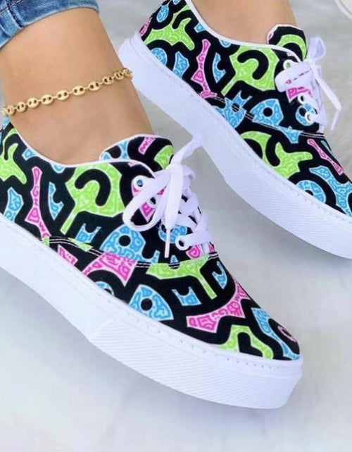 Load image into Gallery viewer, Fashion Graffiti Women Sneakers Trainers Shoes
