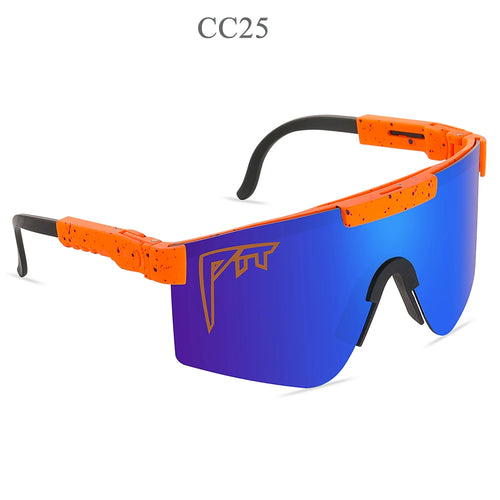 Futuristic Sports Shield Sunglasses for Men & Women - UV Protection