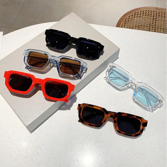 Trendy Geometric Square Sunglasses for Women & Men