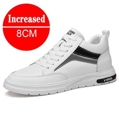 Load image into Gallery viewer, Men&#39;s Adjustable Height Increasing Sneakers - 6cm, 8cm, 10cm Lift
