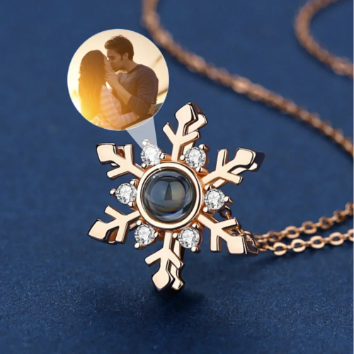 Load image into Gallery viewer, Customized Photo Projection Necklace Fashionable Women&#39;s Jewelry New
