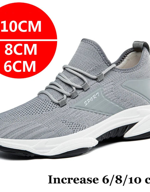 Load image into Gallery viewer, Men&#39;s Height Increasing Sneakers - Lightweight with 8cm &amp; 10cm Lift
