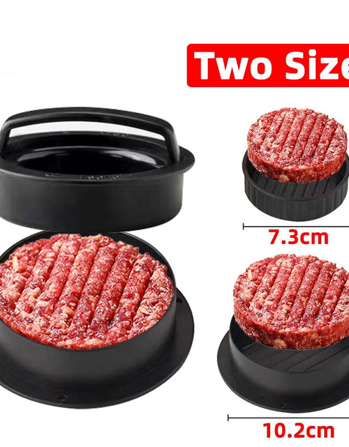 Load image into Gallery viewer, Burger Press Patty Maker Set | Non-Stick Hamburger Mold with Two Sizes
