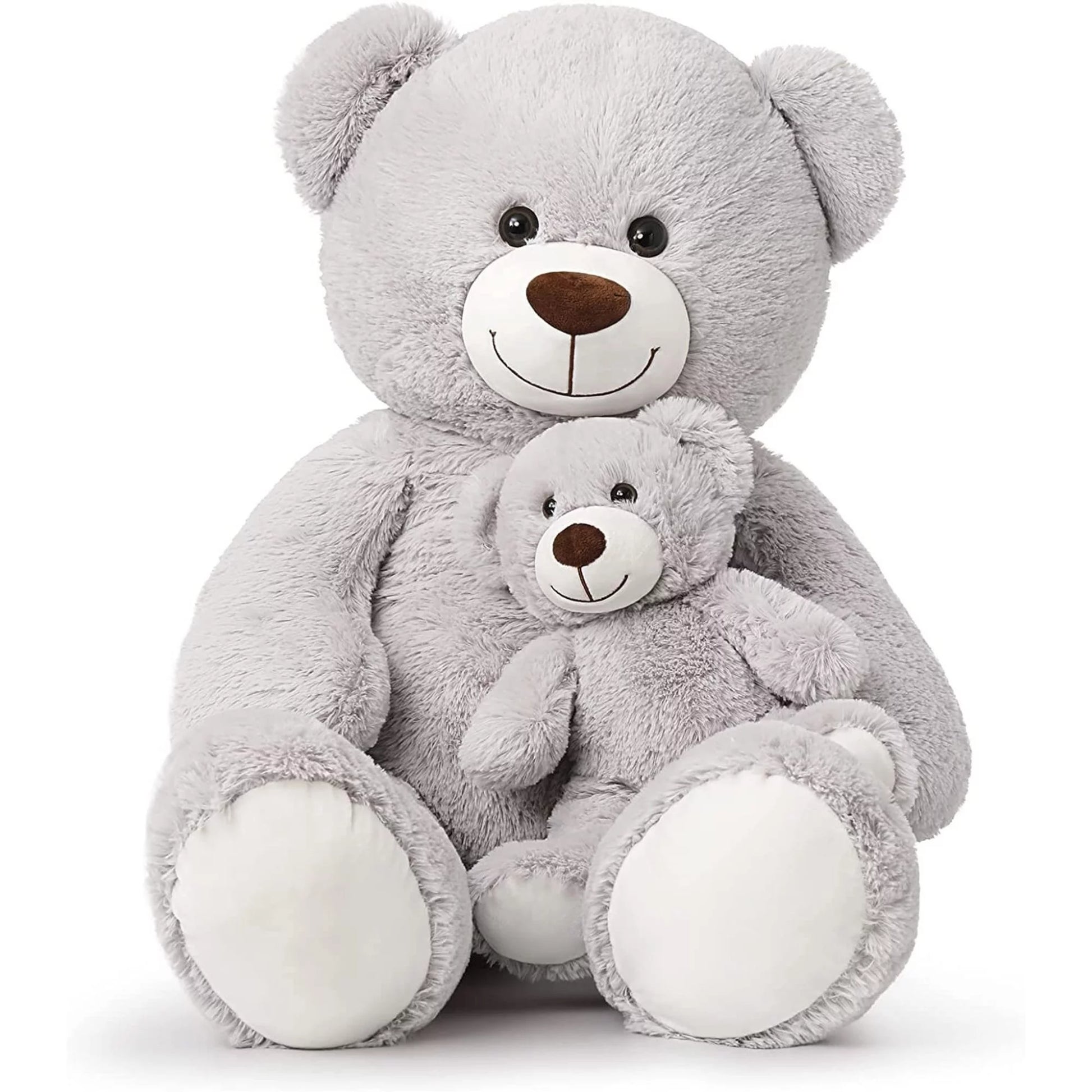 Giant Teddy Bear Mommy and Baby Soft Plush Bear Stuffed Animal, 39 Inches