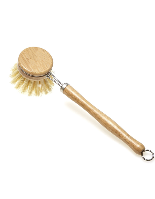 Load image into Gallery viewer, Eco-Friendly Wooden Dish Brush Set with Replaceable Heads
