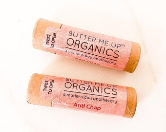 Butter Me Up Organics Anti-Chap Lip Balm – Organic Lip Treatment