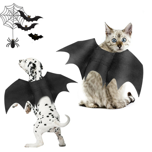 Halloween Bat Wings Costume for Dogs and Cats