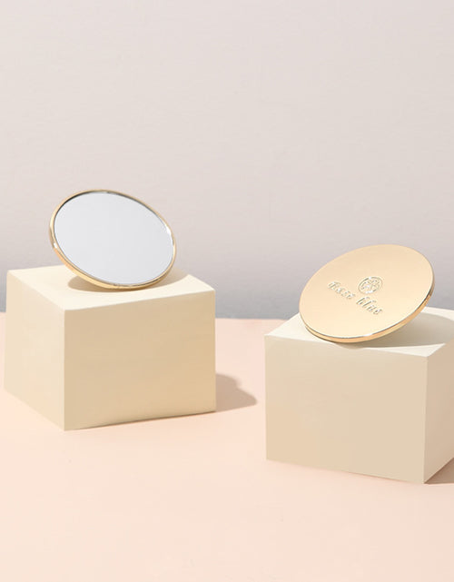 Load image into Gallery viewer, Luxury Compact Mirror with Protective Case
