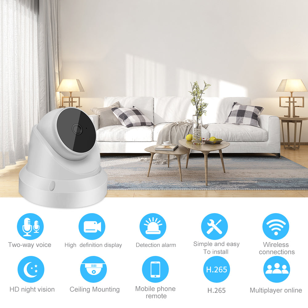 1080P HD Dome Security Camera with Night Vision | Home Security