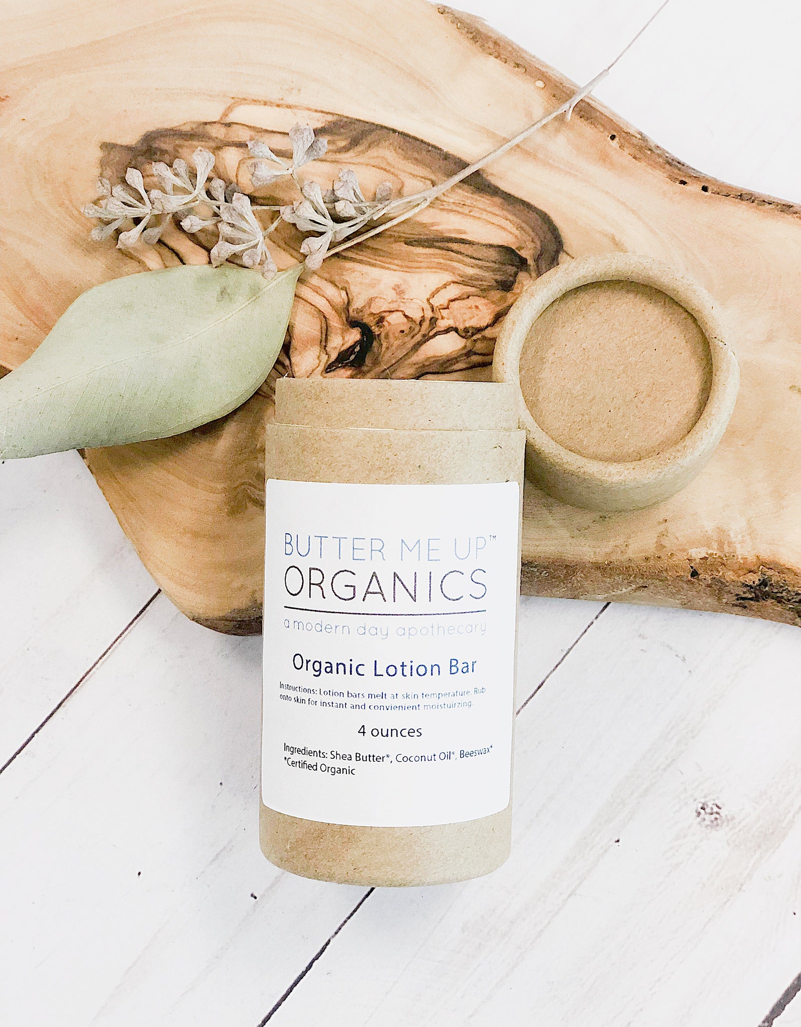 Butter Me Up Organics Organic Lotion Bar